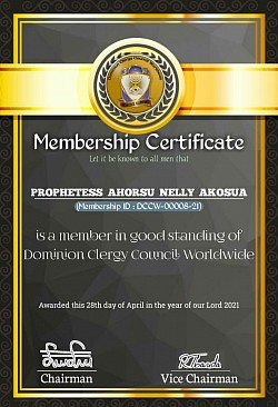 Membership Certificate