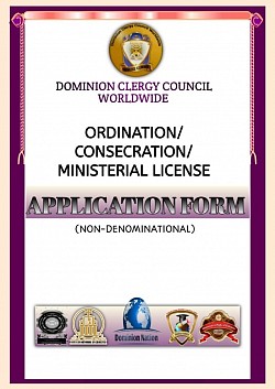 Ordination Application form