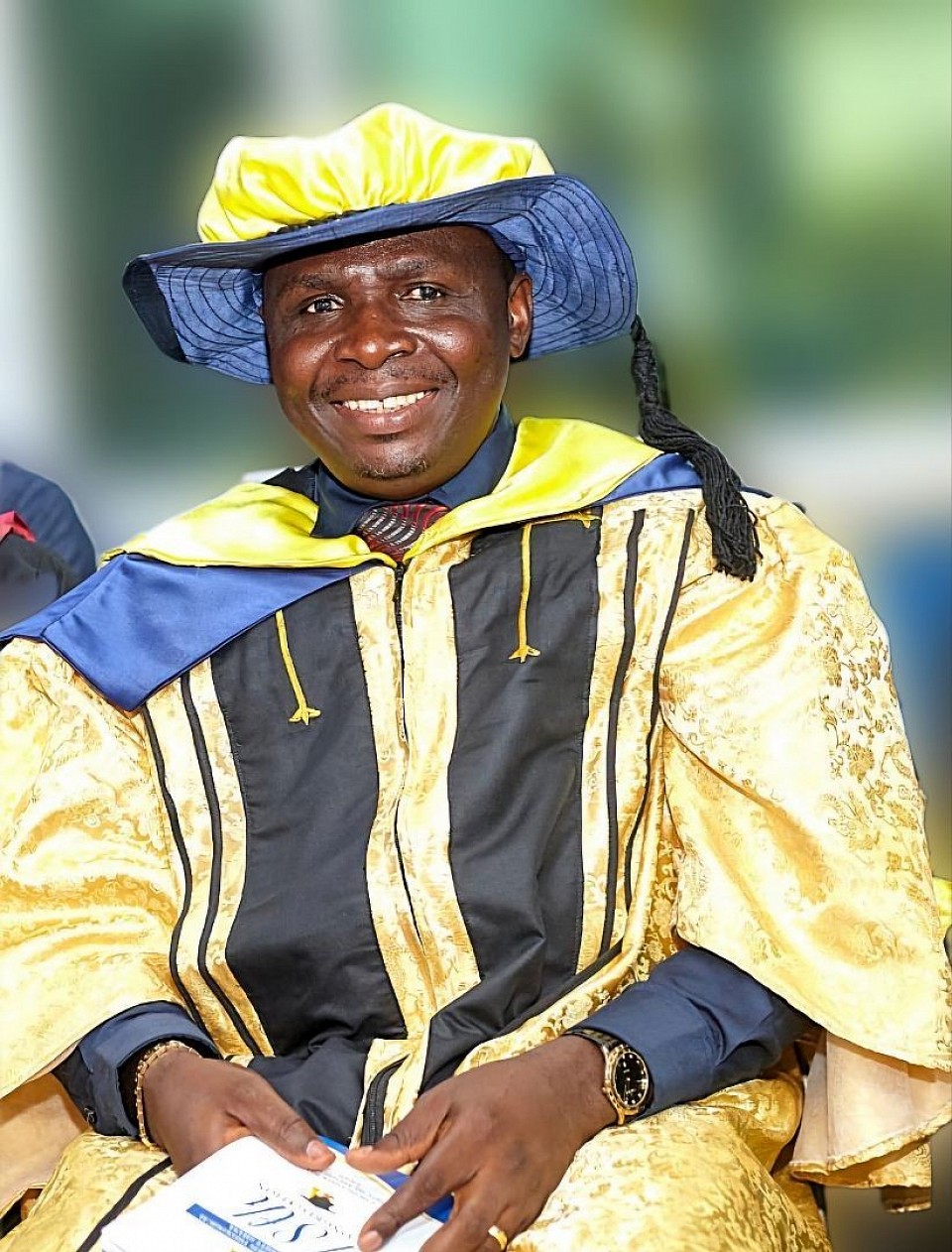 Rev. Dr. Gideon Yao Dah. PhD - Trustee.   Founder- Charismatic and Fire Miracles Ministry, Ghana