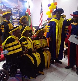 Honorary Doctorate Degree Award to Government Officials, Kitengela